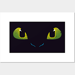 Toothless - How To Train Your Dragon Posters and Art